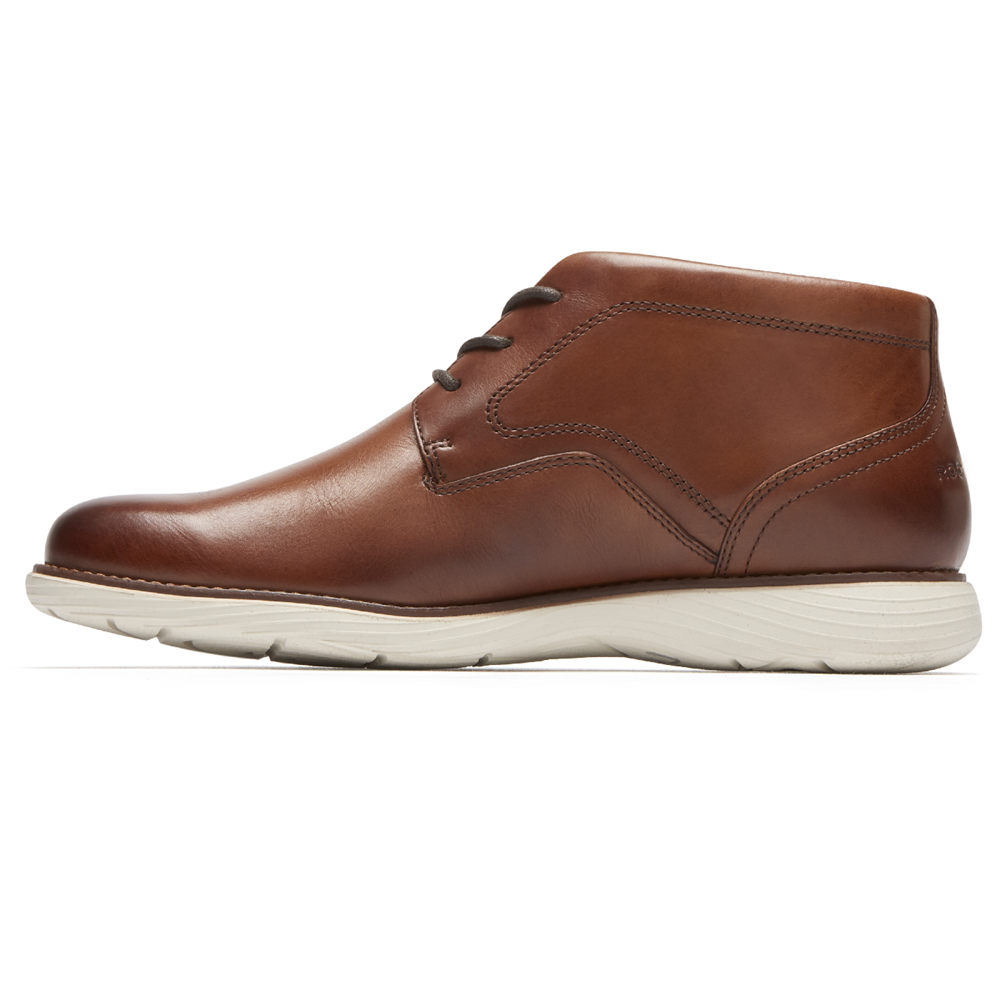 Rockport Mens Garett Chukka - Boots Brown - SDB086374